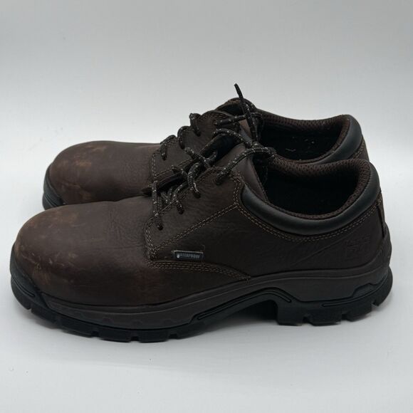 Timberland Pro Stockdale Alloy Safety Toe Waterproof Work Shoes Mens 9.5 M Brown main image 15